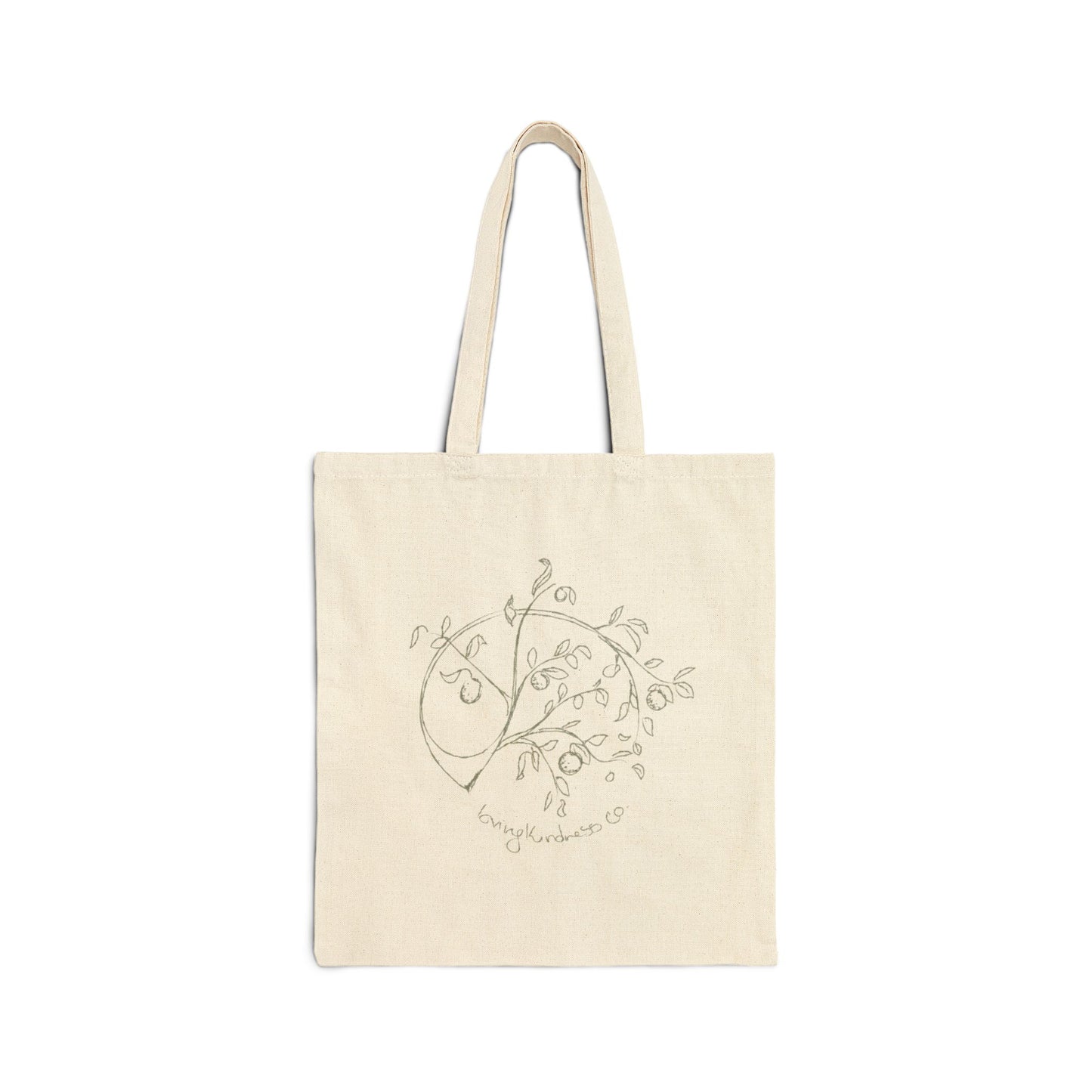 lovingkindness 100% Cotton Canvas Tote