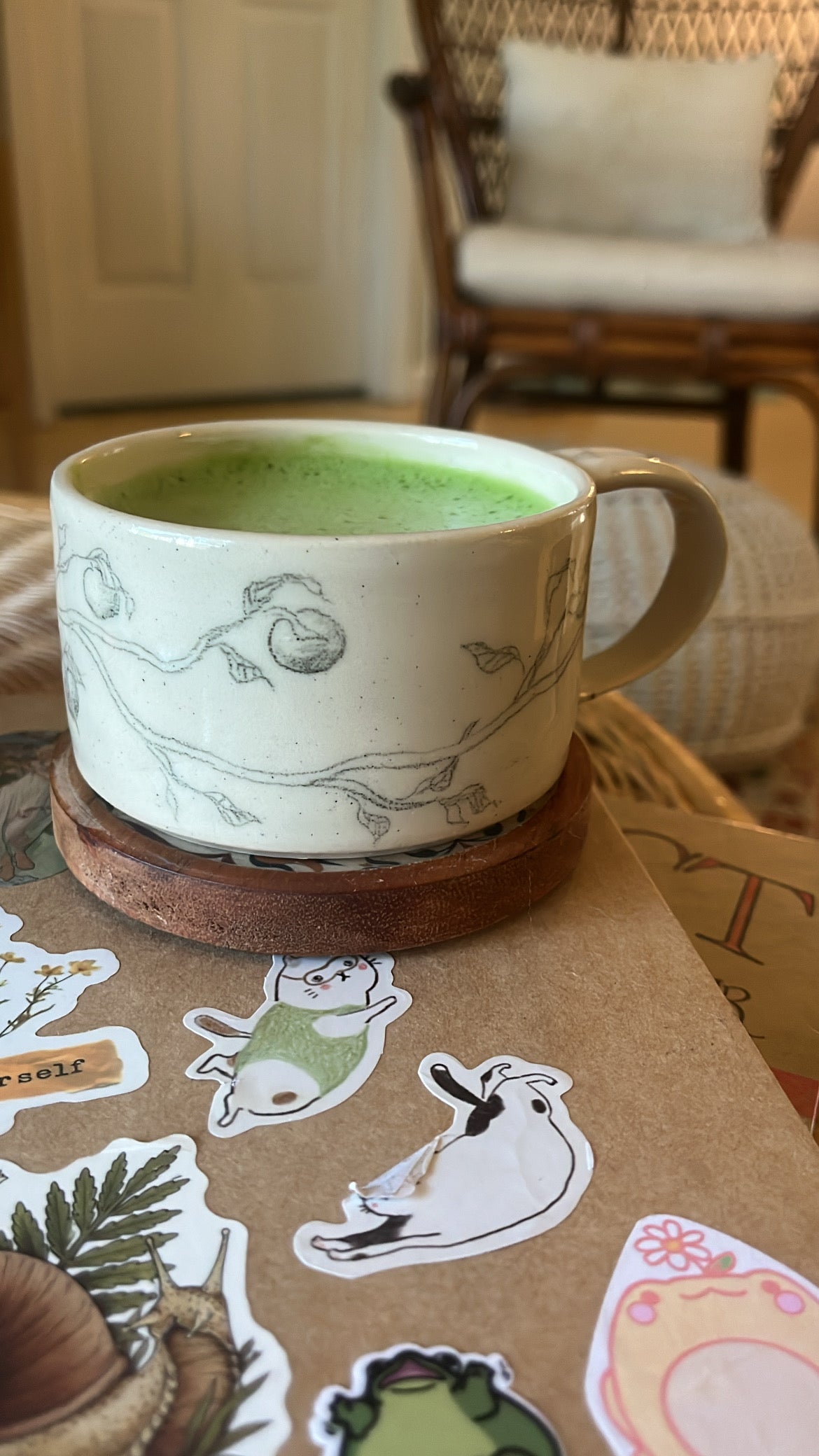 Orange Branch Mug