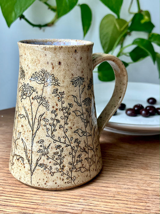 Wildflower Mug - Tall